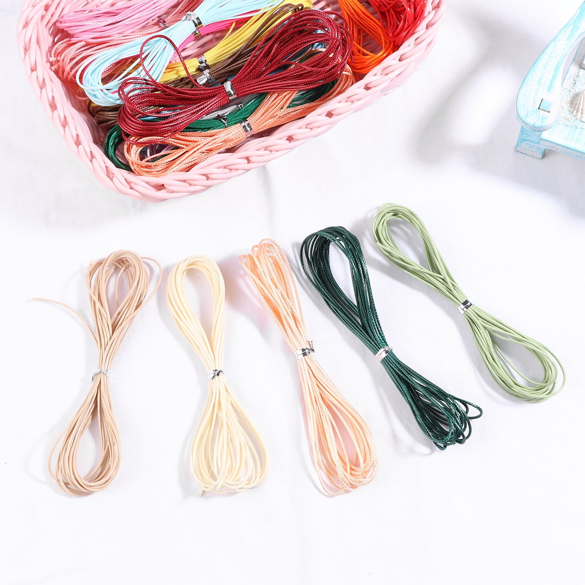 unbranded  23 Pcs Chain Necklace Bracelet Making Kit Beads Lanyards Jewelry