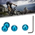 thumbnail image 4 of 3x 4 unids Shifter Caps Caps Line Debailleur Shifter Tapas de alambre Tapas Tips Crimps Bike Accesorios de Sunnimix Tapas de extremo de cable de bicicleta, 4 of 8