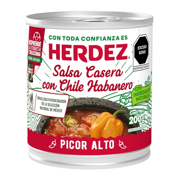 Salsa Herdez Casera con Chile Habanero 200 g