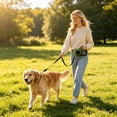 thumbnail image 2 of AuroraX Auto Retractable Dog Leash Dog Leash Brake Lock 16.4FT Nylon Lightweight Comfort Pet Supplies for Dog Cat Green, 2 of 6