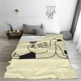 thumbnail image 5 of Salouo just you and me Print Bed Blankets, Flannel Blanket Comfortable Air Conditioning Blanket Lightweight Blanket for Sofa Bed Travel & Couch-60"x50", 5 of 7