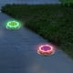 thumbnail image 5 of Focos solares LED para exteriores | Iluminación de paisaje de jardín inalámbrica colorida | IP65 a prueba de agua | 600mAh Alimentado por energía solar | Pasarela de camino de patio, 5 of 7