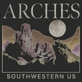 thumbnail image 2 of Junior's Lost Gods Arches Southwestern Us Sweatshirt Charcoal Small, 2 of 2