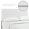 thumbnail image 3 of Modway Keira Faux Leather King/California King Headboard in White by Modway, 3 of 7