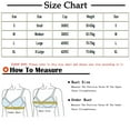 thumbnail image 3 of ZyeKqe Wireless Bras for Women Adjustable Strap Full Coverage Bras V Neck Comfort Everyday Bras, 3 of 3
