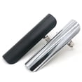 thumbnail image 3 of jinwen for Motorcycle Exhaust Systems Exhaust Heat Cover Protection # 2 Chrome, 3 of 7