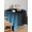 Sky Blue Black, variant on Orange Black Ombre Table Cloth, Modern Gradient Abstract Art Waterproof Tablecloth for Square Tables, Reusable Washable Fabric Table Cover for Restaurant Kitchen Dining Tables 54"x54"