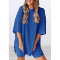 thumbnail image 3 of Conjunto Coordinado PRETTYGARDEN de Dos Piezas Azul XXL, 3 of 5