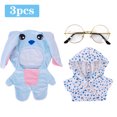 thumbnail image 3 of Cute Doll Clothes Dress Sweater Uniform For 30cm Lalafanfan Yellow Duck Doll Children's Toy Birthday Gifts Duck Doll Accessories, 3 of 5