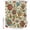Red, variant on Shower Curtains for Bathroom, Paisley Boho Floral Waterproof Fabric Shower Curtain, Vintage Flowers Botanical Decorative Bathroom Curtain for Bathtub, 72"x78", No Hooks Included