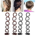 thumbnail image 4 of 2 Pcs Hair Styling Braid Tools Clip Stick Twist Hair Braiding Hairdressing Kits A, 4 of 4