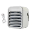 thumbnail image 2 of Mini Aire Acondicionado, Humidificación Por Niebla, Tanque De Agua De 300mL, Batería De 2000mAh, Enfriador De Aire Portátil Para Sala De Estar Y Dormitorio, 2 of 7