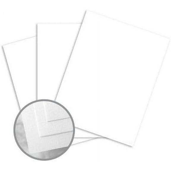 Card Stock - 8 1/2 x 11 in 100 lb Cover Linen 250 per PackageL8