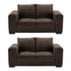 thumbnail image 1 of Sala 2-2 TRINITY Taos ( 2 piezas Love Seat ) Chocolate, 1 of 8