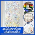 thumbnail image 2 of Panxico Wall stickers Wall Decor Reflective Privacy Static Clings Glass Rainbow Window Decor Sticker Film 3D Tools & Home Improvement Multicolor, 2 of 9