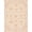 Pink Beige, Pattern 13, variant on ODIKA Pink Boho Retro Maximalist Radiating Rays Symmetrical Vintage for Dorm Room, Small Living Apartment, Stain Resistant Low Profile