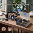 thumbnail image 3 of Reproductor de CD Gueray HiFi estéreo con altavoces Bluetooth USB FM, 3 of 8