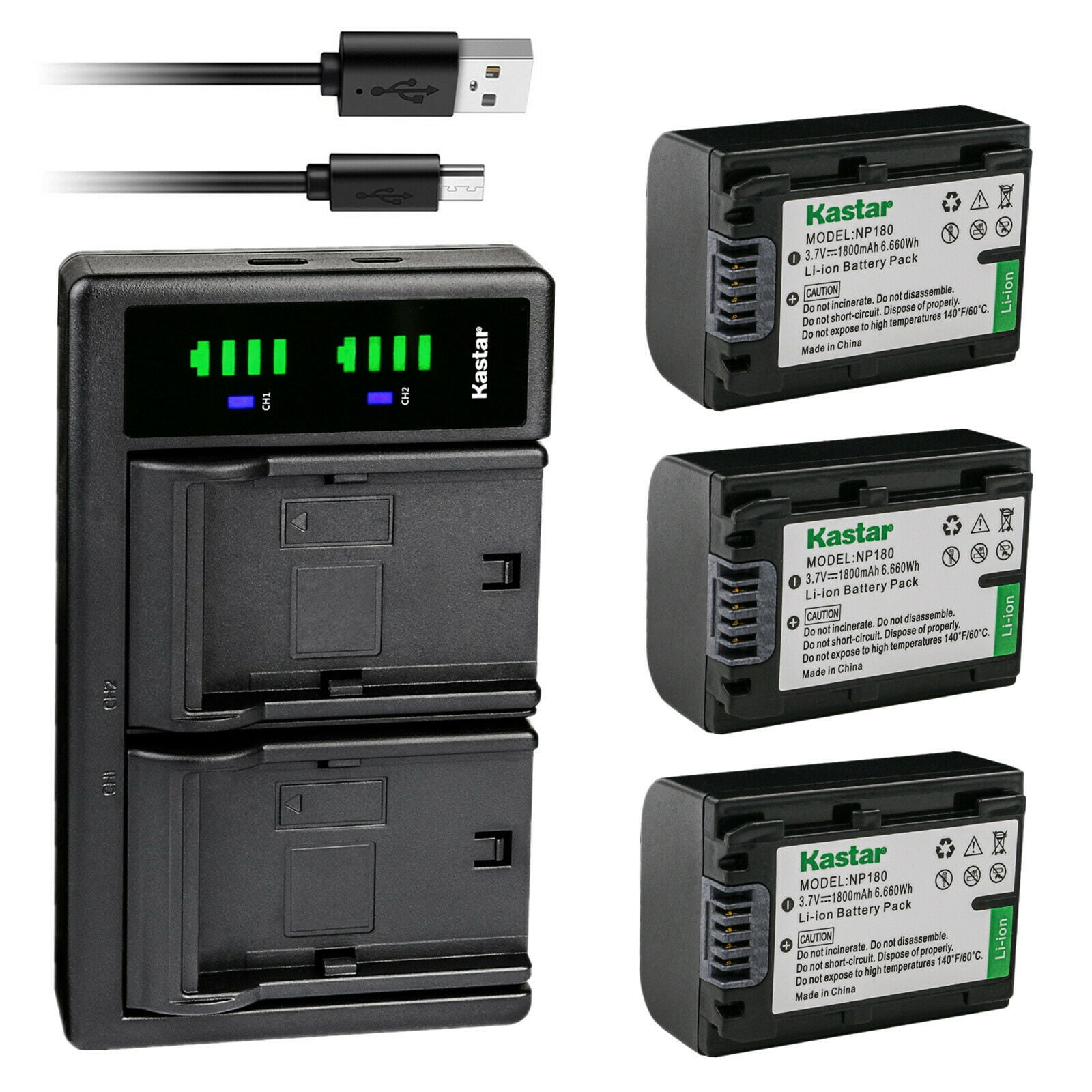 Kastar 3-Pack Battery Replacement for Kodak LB-060 LB060 Battery, Kodak  PixPro AZ522, PixPro AZ525, PixPro AZ526, PixPro AZ527, PixPro AZ528  Camera