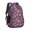 Paisley and Floral, variant on Paisley and Floral Purple Pattern Cute School Backpack Bag with Padded Back and Adjustable Shoulder Straps 16.9 X 12.6 X 5.9 Inches