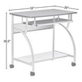 thumbnail image 5 of Safco Eastwinds Argo Mobile Metal Computer Cart in Black Anthracite, 5 of 5