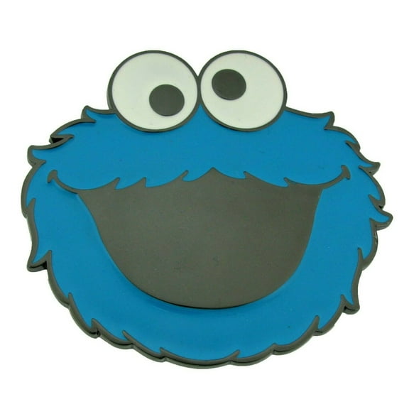 Sesame Street Belt Buckle Blue Cookie Monsters Logo TV Series Character