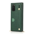 thumbnail image 6 of Dteck Case For Samsung Galaxy S20 Plus(6.7 inches),Luxury PU Leather Adjustable Strap Shockproof Rubber Protective Back Phone Kickstand Hybrid Cover,Green, 6 of 6