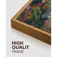 thumbnail image 3 of Drsoum French Vintage Lady Wall Prints Classic Retro Farmhouse Rustic Art Decorations for Home Office Kitchen 8x10in Natural Framed, 3 of 6