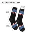 thumbnail image 3 of Unisex Patriotic Soldier Flag Novelty Ankle Socks Colorful ComfortSoft Lightweight Sports Athletic Socks, 3 of 7
