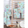 thumbnail image 2 of Easter Colorful Eggs Kitchen Dish Towels for Drying Dishes Set of 3, Spring Flowers Leaves Country Plants Blue Waffle Weave Microfiber Hand Tea Bathroom Towels Quick Dry & Absorbent Towel 15.7x23.6, 2 of 7