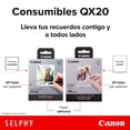 thumbnail image 2 of Impresora fotográfica compacta Canon SELPHY QX20 Gris oscuro, 2 of 3