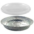 thumbnail image 4 of Handi-Foil 9" Round Aluminum Foil Cake Pan w/Clear Plastic Dome Lid (pack of 25), 4 of 4