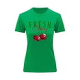thumbnail image 1 of Playera Blusa De Cerezas Fresh Cherry Ropa Para Mujer Ropa Para Dama Color Verde Talla Grande Marca Emil SaEs, 1 of 4