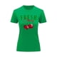 thumbnail image 1 of Playera Blusa De Cerezas Fresh Cherry Ropa Para Mujer Ropa Para Dama Color Verde Talla Grande Marca Emil SaEs, 1 of 4