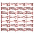 thumbnail image 1 of Jouets de Clôture Miniatures Décoratifs Matériau PP Rouge Foncé 120Ensemble DIY pour Bac à Sable, 1 of 8
