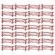 thumbnail image 1 of Toyadores de la cerca de 120 piezas Table de arena Tabla de arena Props, 1 of 6