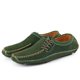 thumbnail image 1 of Zapatos casuales para hombre, mocasines de piel de ante, zapatos de conducción de diseñador, mocasines planos para hombre (26,5 cm), 1 of 4