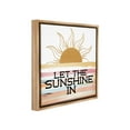 thumbnail image 4 of Stupell Industries Let Sunshine In Landscape Painting Brown Floater Framed Canvas Art Print Wall Art, 25 x 25, 4 of 10