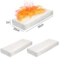 thumbnail image 2 of 3Pcs Calcium-Magnesium-Silicate Fibres Firplace Firebox Safety Bio Fire, 2 of 6