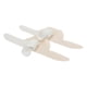 thumbnail image 5 of Paquete de 20, almohadillas para el sudor de cuello desechables para mujeres y hombres que absorben la transpiración, 5 of 7
