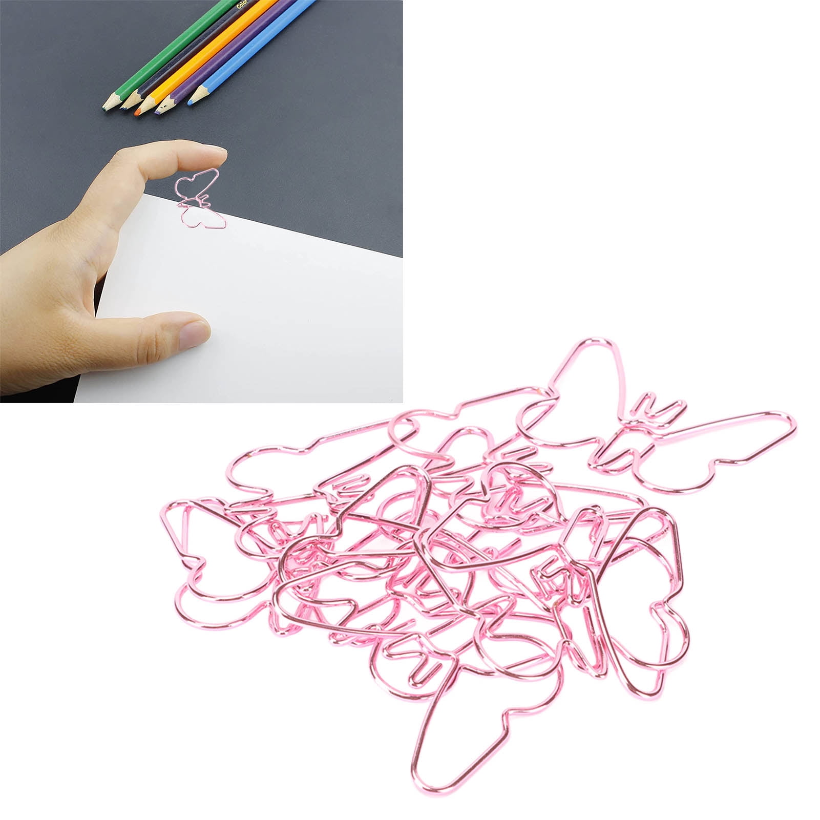 Paper Clips, Electroplating Process Shaped Paper Clips  For File Classification