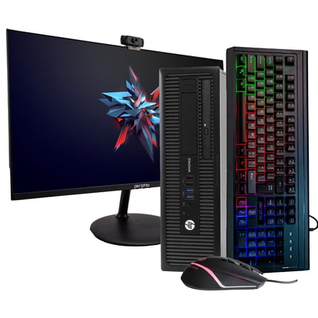 Windowsデスクトップ i7-8086K DDR4-16G NVMe256G win11 office Foxtec Desktop Computer, Intel Core i7, 16GB RAM, 256GB SSD, RGB