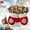 1pcs, variant on Twinkling Christmas Mitten Wreath -Twinkling Christmas Mitten Wreath with 120 LED Lights & 10H Auto Timer (1PCS)