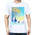 thumbnail image 3 of Oversize Blouse For WomenGirl Loose Fit Summer Casual Tees -XL, 3 of 5