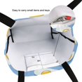 thumbnail image 6 of FORMRS Womens Canvas Tote Bag with Zipper Inner Pocket Shoulder Handbag, Playful Fried Eggs, 6 of 7