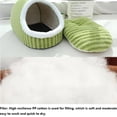 thumbnail image 4 of Cozy Hideaway Pet Bed, Indoor Bed with Removable Mattress, Warm Cat Sleeping Bed, Cat House Indoor Bed, Non-slip Washable Soft Pet Slipper Cave Bed for Small and Medium Pe, 4 of 7