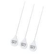 thumbnail image 5 of Raindrops 3Pcs Stainless Steel Cake Tester with White Anti Slip Grip for Baking and Bread, 5 of 8