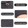 thumbnail image 3 of Guantes de invierno para mujer, 2 guantes sin dedos convertibles de punto cálidos para mujer, regalos con gorro protector para manoplas, 3 of 5