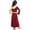 Red, variant on Kids Girls Bronzing Cloth Patchwork Style Liturgical Praise Dance Dress Long Sleeve Lyrical Worship Dancewear