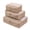 Khaki, variant on Lynono Co.,Ltd Set Of 3 Space Saving Garment Carriers Multi Functional Clothing Storage Pouches