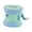 Blue, variant on House-Shaped Hand-Cranked Pencil Sharpener, Cute Manual Sharpener Desk Gadget with Large Shavings Box Daily Stationery & Office Supplies